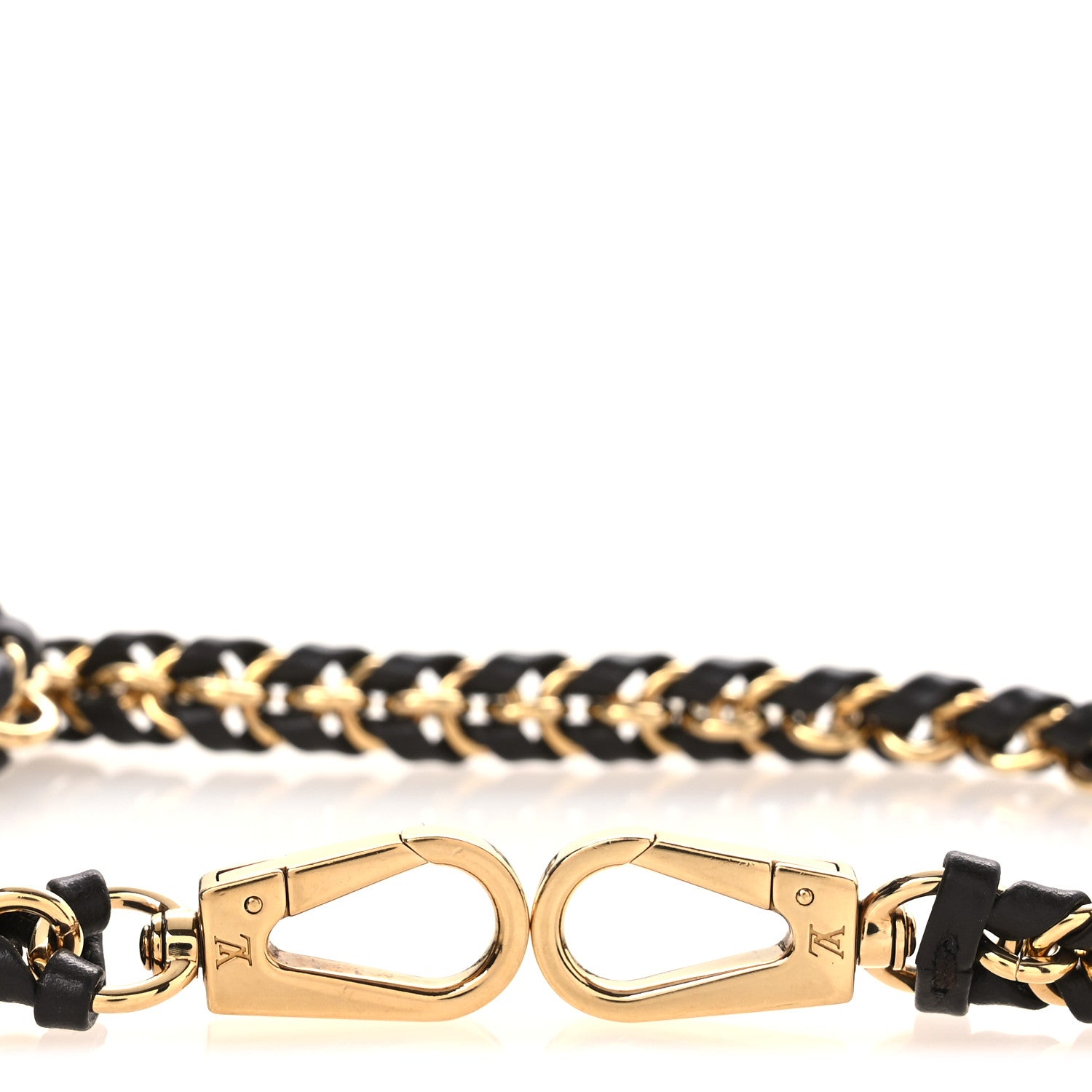 Louis Vuitton Calfskin OnTheGo East West Chain Strap Black 3 of 3
