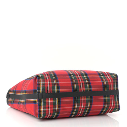 Burberry Vintage Check Medium The Giant Reversible Tote Antique Yellow Bright Red 13 of 16