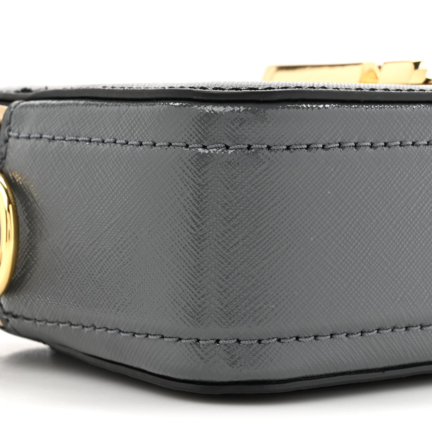 Saffiano Small Snapshot Camera New Black Mulitcolor