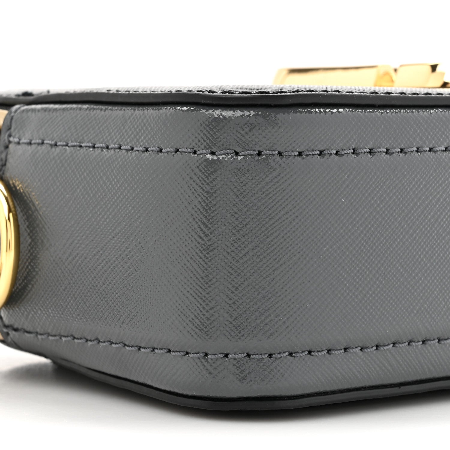 Marc Jacobs Saffiano Small Snapshot Camera New Black Mulitcolor 10 of 10