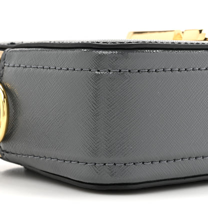 Marc Jacobs Saffiano Small Snapshot Camera New Black Mulitcolor 10 of 10