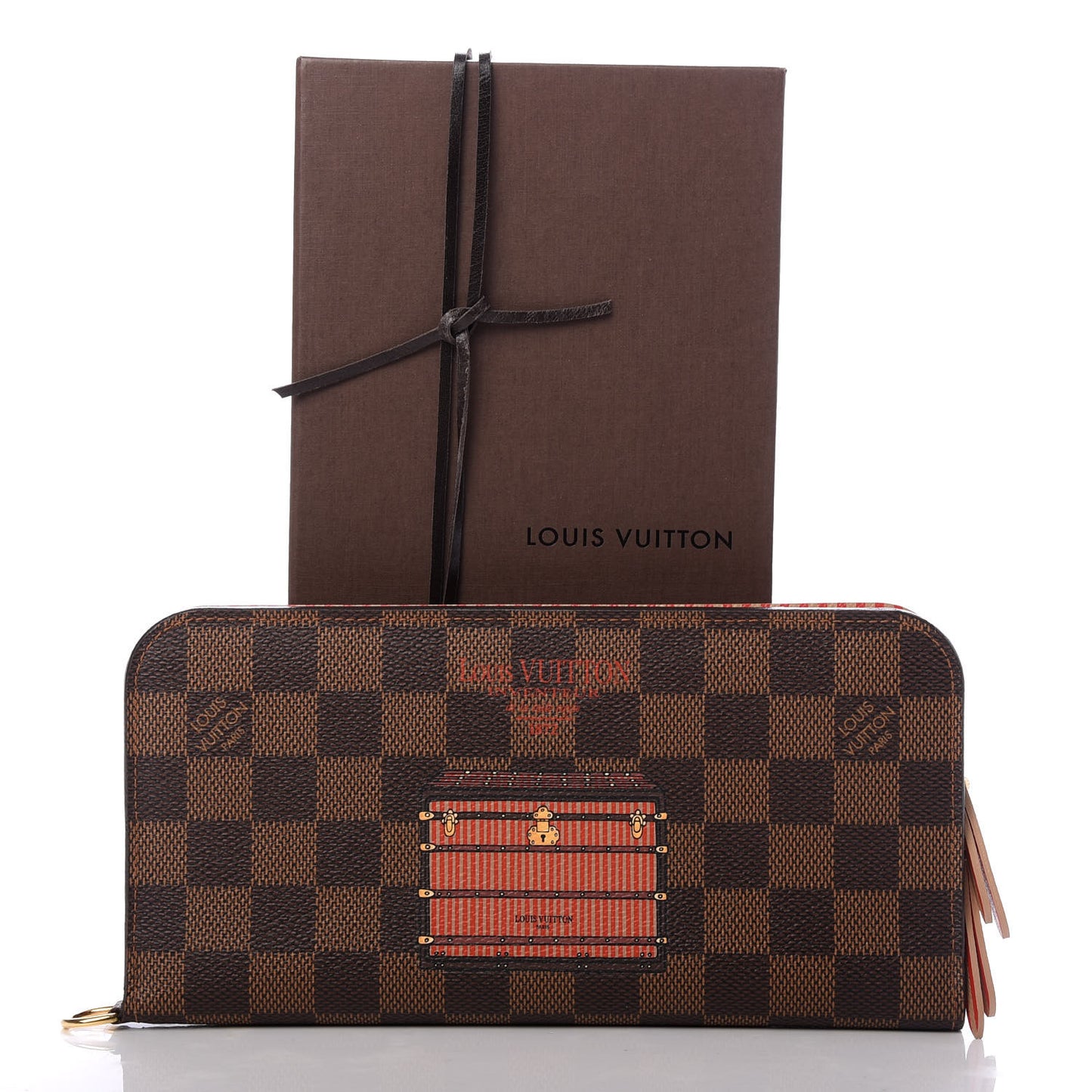 Damier Ebene Trunks and Locks Insolite Wallet