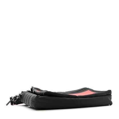 Christian Louboutin Nylon Sneaker Sole Loubideal Messenger Bag Black Loubi 4 of 11