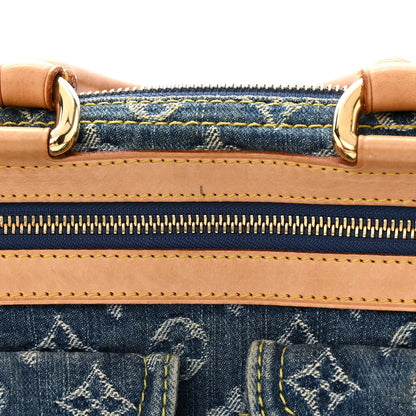 Louis Vuitton Monogram Denim Neo Speedy Blue 12 of 17