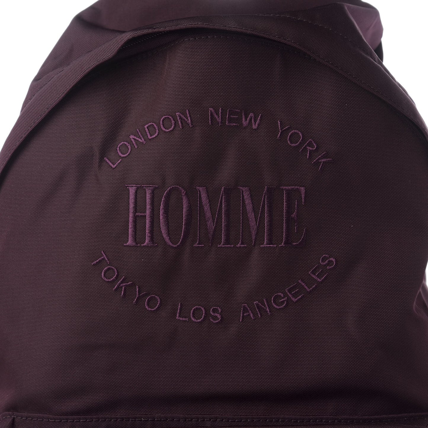 Nylon Explorer Homme Backpack Burgundy