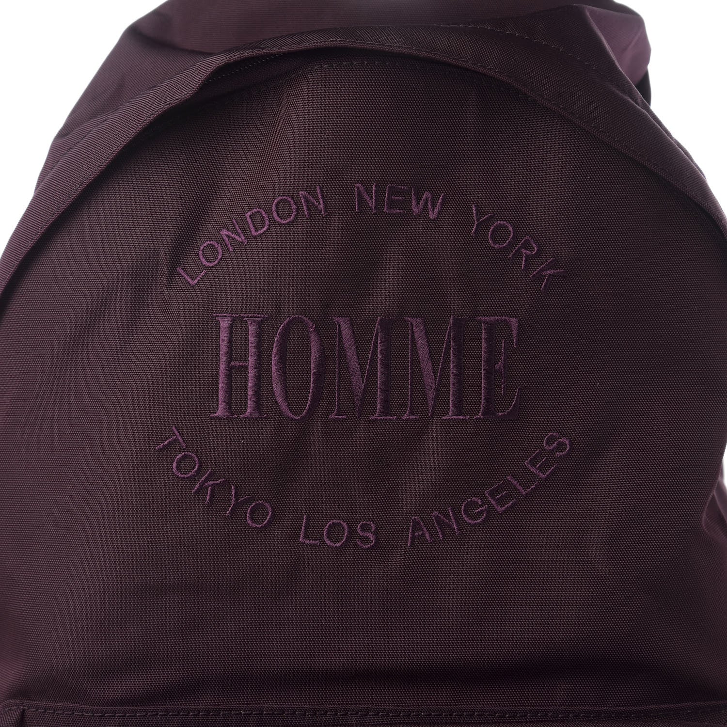 Balenciaga Nylon Explorer Homme Backpack Burgundy 9 of 9