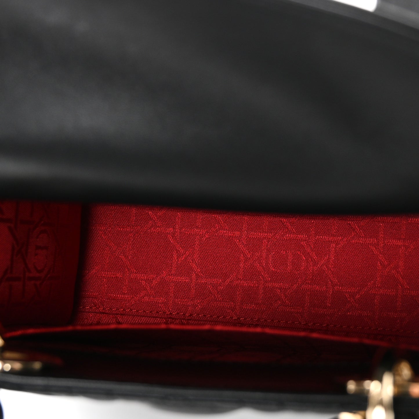 Lambskin Cannage Small My ABCDior Lady Dior Black