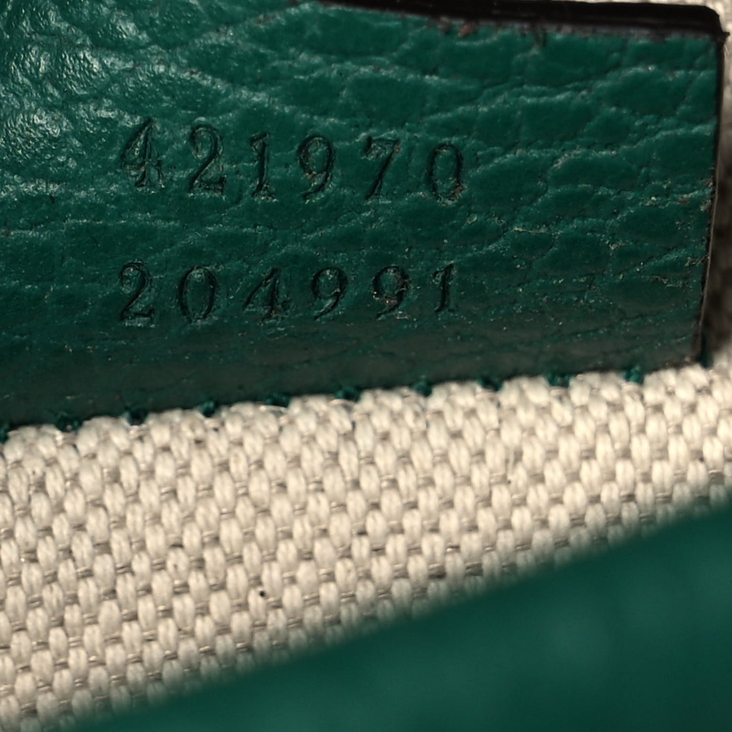 Calfskin Mini Dionysus Shoulder Bag Emerald
