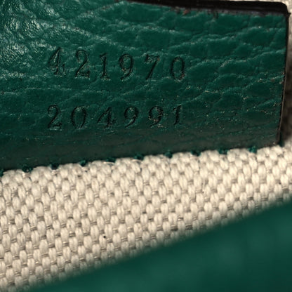 Gucci Calfskin Mini Dionysus Shoulder Bag Emerald 7 of 9