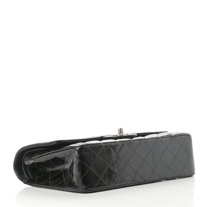 Chanel Patent Quilted Medium Double Flap Black 4 of 17