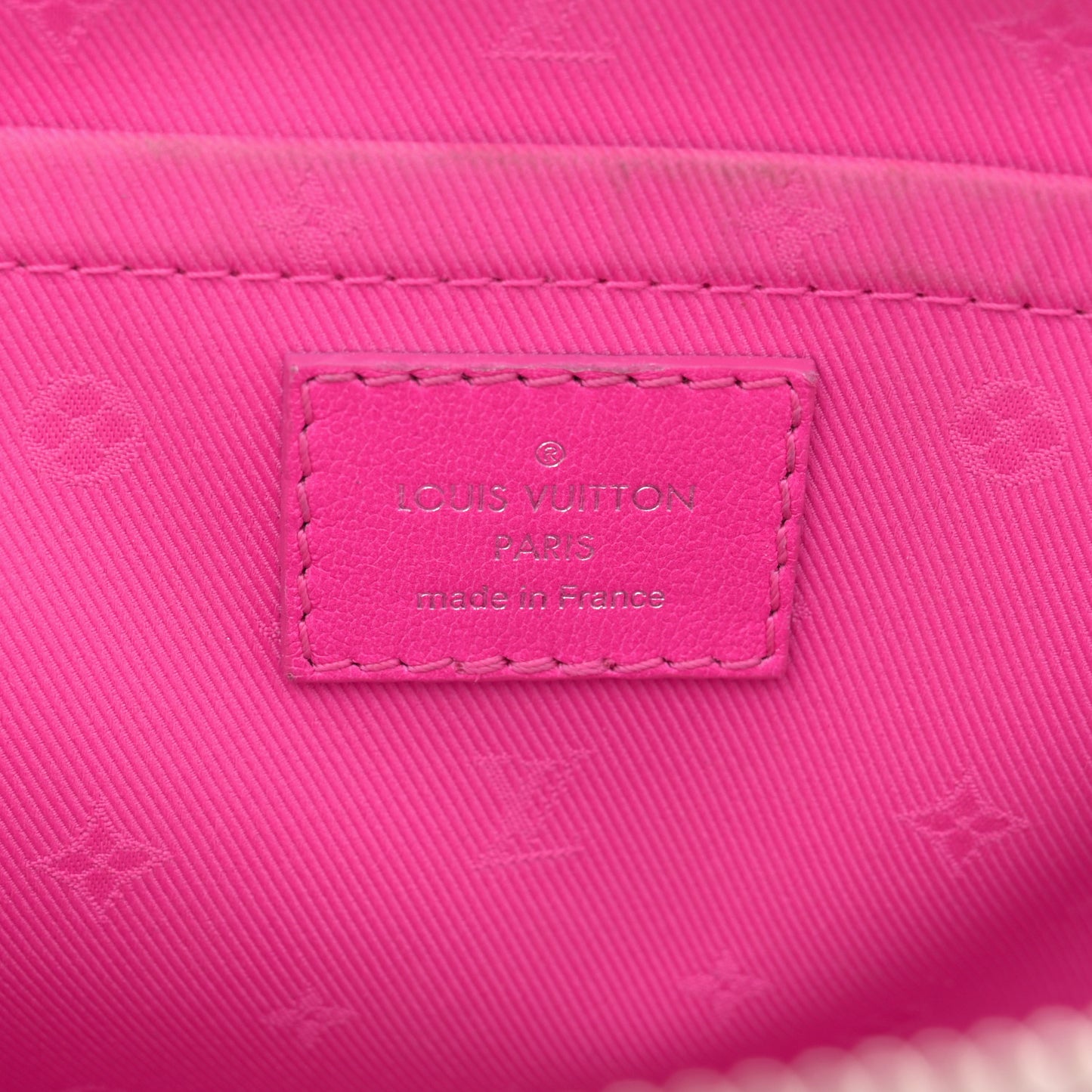Calfskin Bubblegram Alma BB Rose Miami