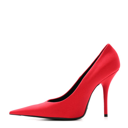 Balenciaga Spandex Knife Pointed 110mm Pumps 40 Rouge 1 of 8