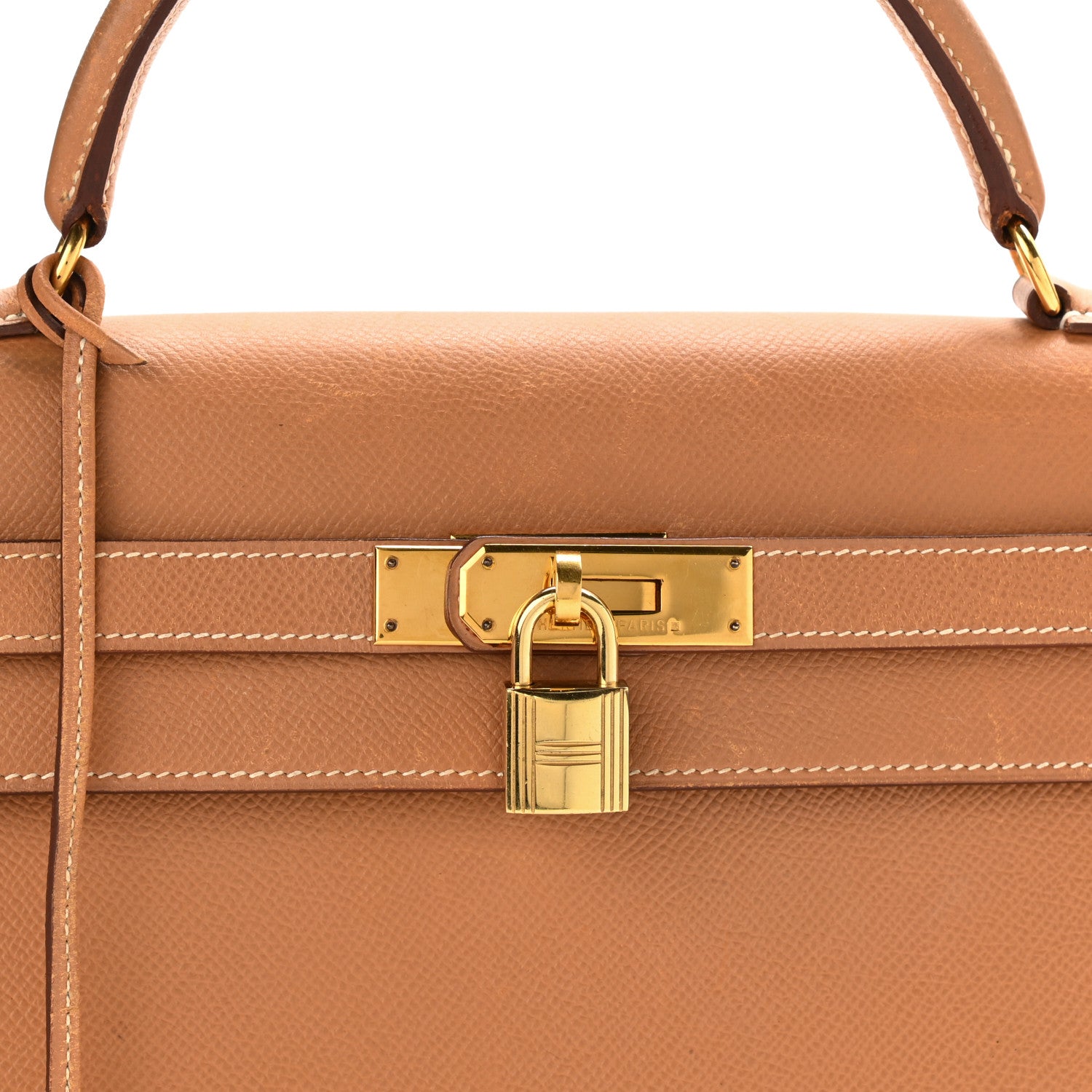 Hermes Courchevel Kelly Sellier 32 Naturelle 7 of 15