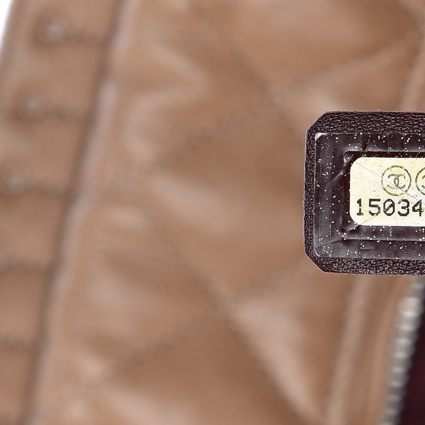Calfskin Quilted Istanbul Shoulder Bag Beige