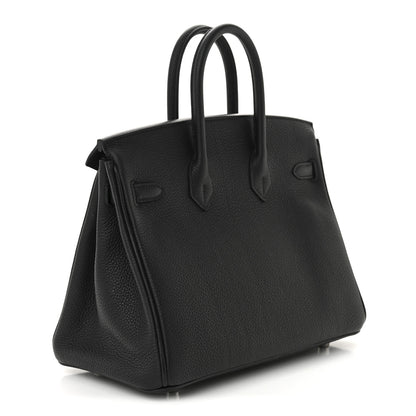 Hermes Togo Birkin 25 Black 3 of 12