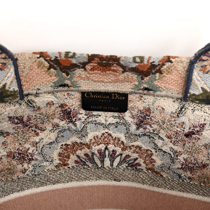 Christian Dior Canvas Embroidered Large KaleiDioroscopic Book Tote Multicolor 6 of 9