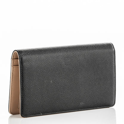 Chanel Caviar Yen Wallet Black 3 of 8