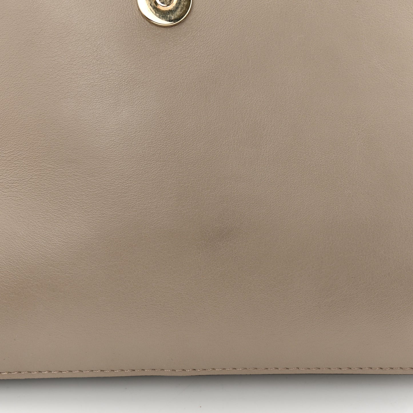 Calfskin Suede Medium Faye Shoulder Bag Motty Grey