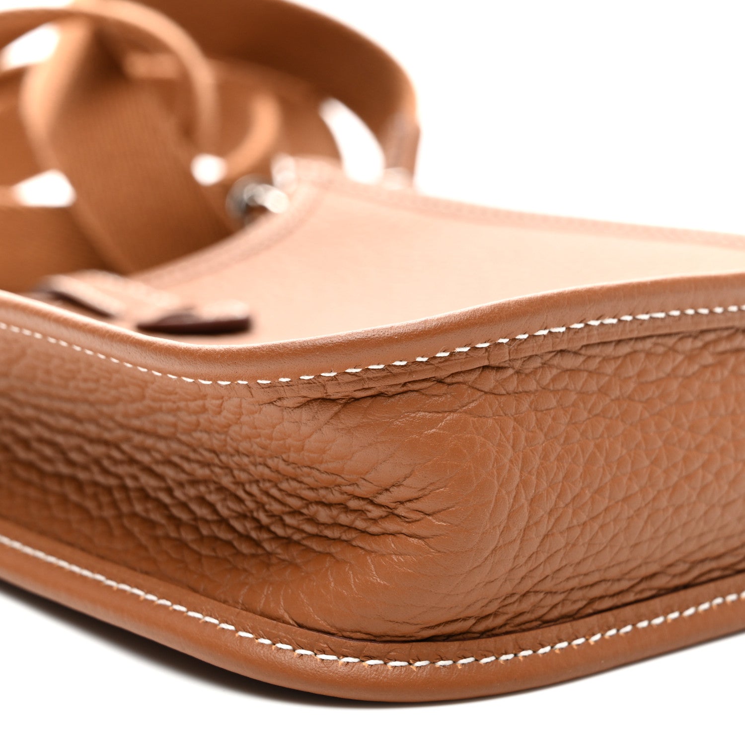 Hermes Taurillon Clemence Evelyne TPM Gold 9 of 10