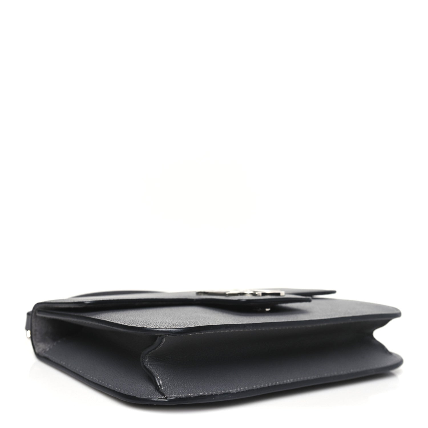 Alexander McQueen Calfskin Medium Insignia Flap Grey 4 of 9