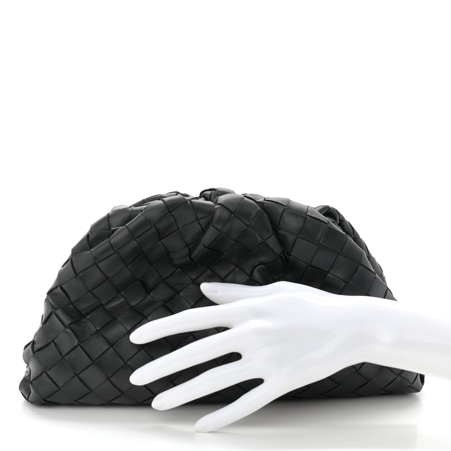 Nappa Intrecciato Teen Pouch Black