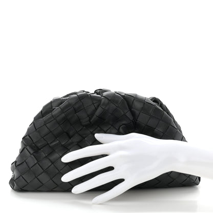 Bottega Veneta Nappa Intrecciato Teen Pouch Black 2 of 10