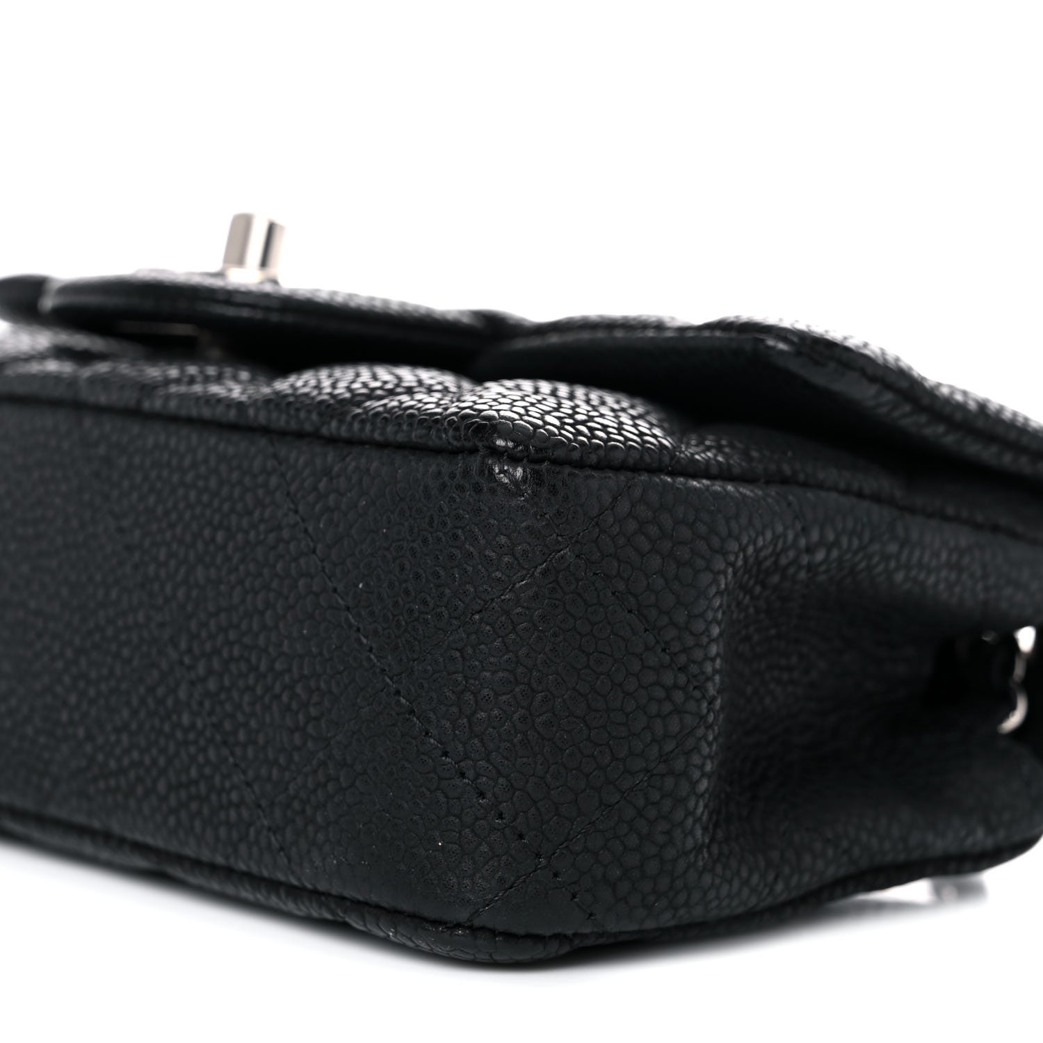 Chanel Caviar Quilted Extra Mini Flap Black 9 of 10
