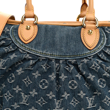 Louis Vuitton Denim Neo Cabby MM Blue 7 of 10