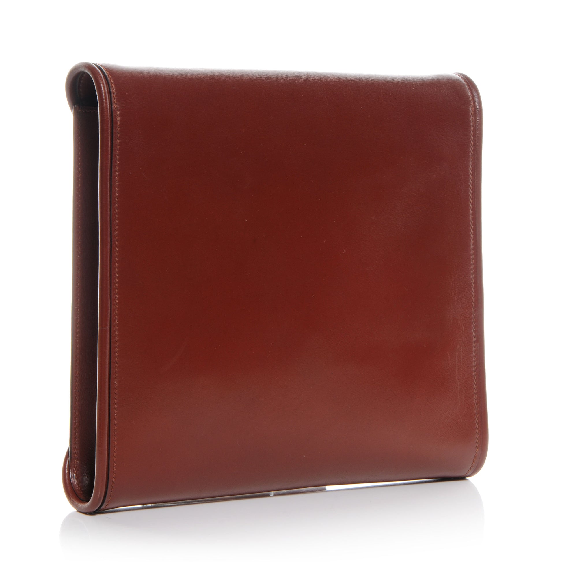 Hermes Box Origami Clutch Rouge H 3 of 7