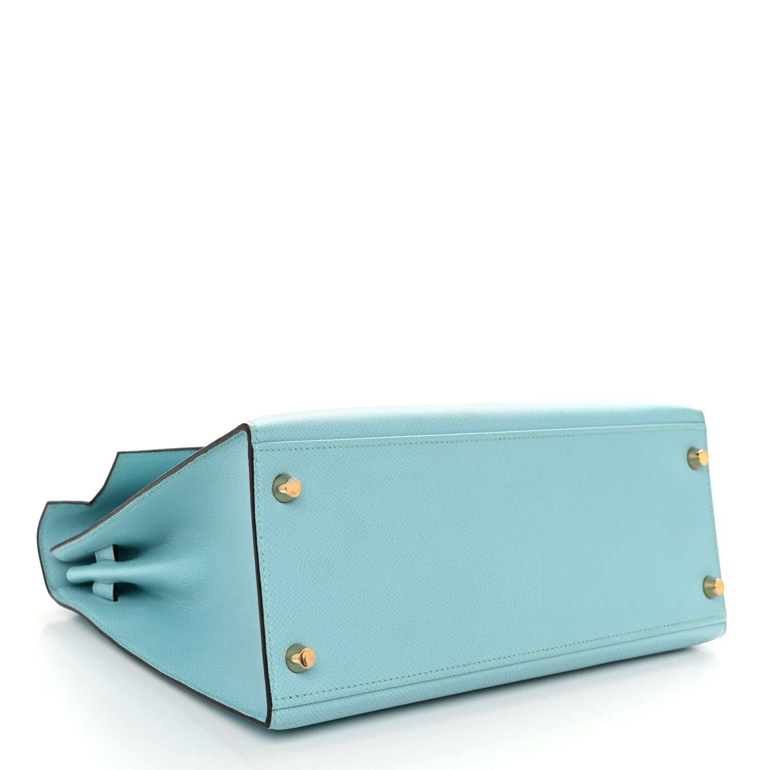 Hermes Epsom Kelly Sellier 28 Bleu Atoll 4 of 12