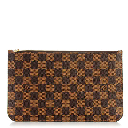 Louis Vuitton Damier Ebene Neverfull MM GM Pochette 1 of 7
