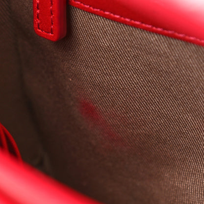 MCM Visetos Patricia Wallet On Chain Red 10 of 13