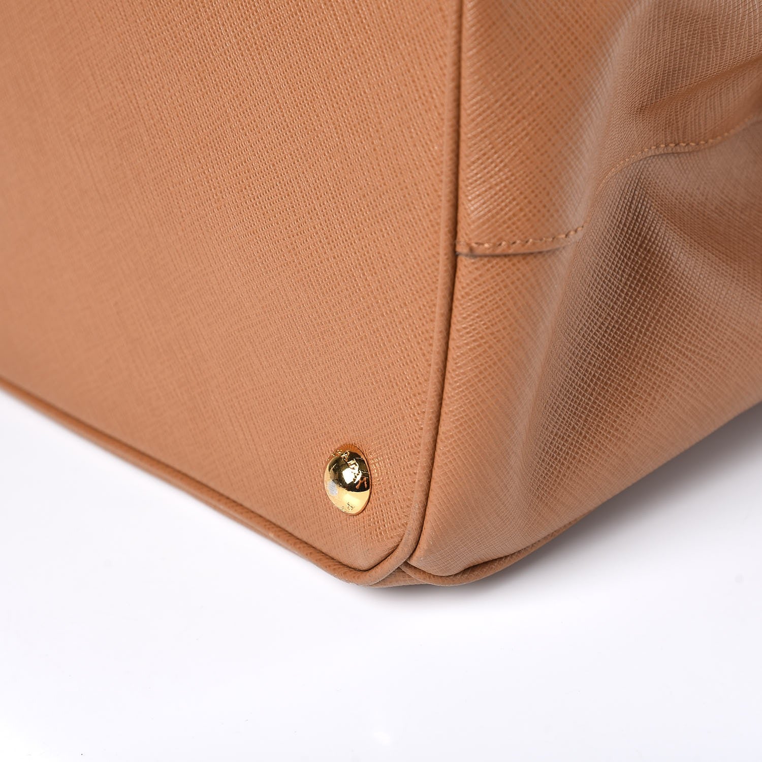 Prada Saffiano Large Galleria Double Zip Tote Caramel 14 of 14