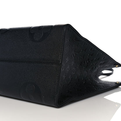 Louis Vuitton Empreinte Monogram Giant Onthego GM Black 8 of 12