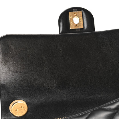 Chanel Lambskin Quilted Small Pillow Crush Flap Black 11 of 12