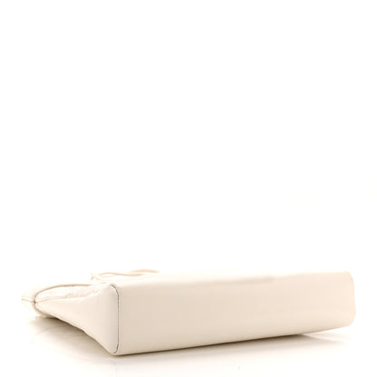 Chanel Shiny Lambskin Quilted Mini 31 Shopping Bag White 4 of 10