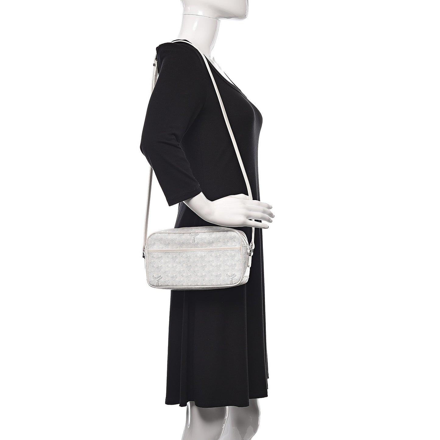 Goyardine Sac Cap Vert White