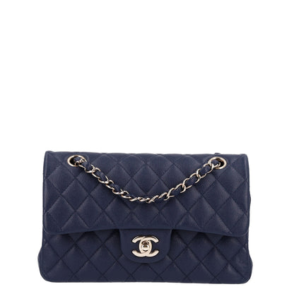 Chanel Caviar Quilted Small Double Flap Navy 1 of 11