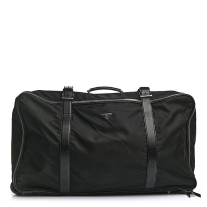 Prada Tessuto Nylon Saffiano Suitcase Black 1 of 17