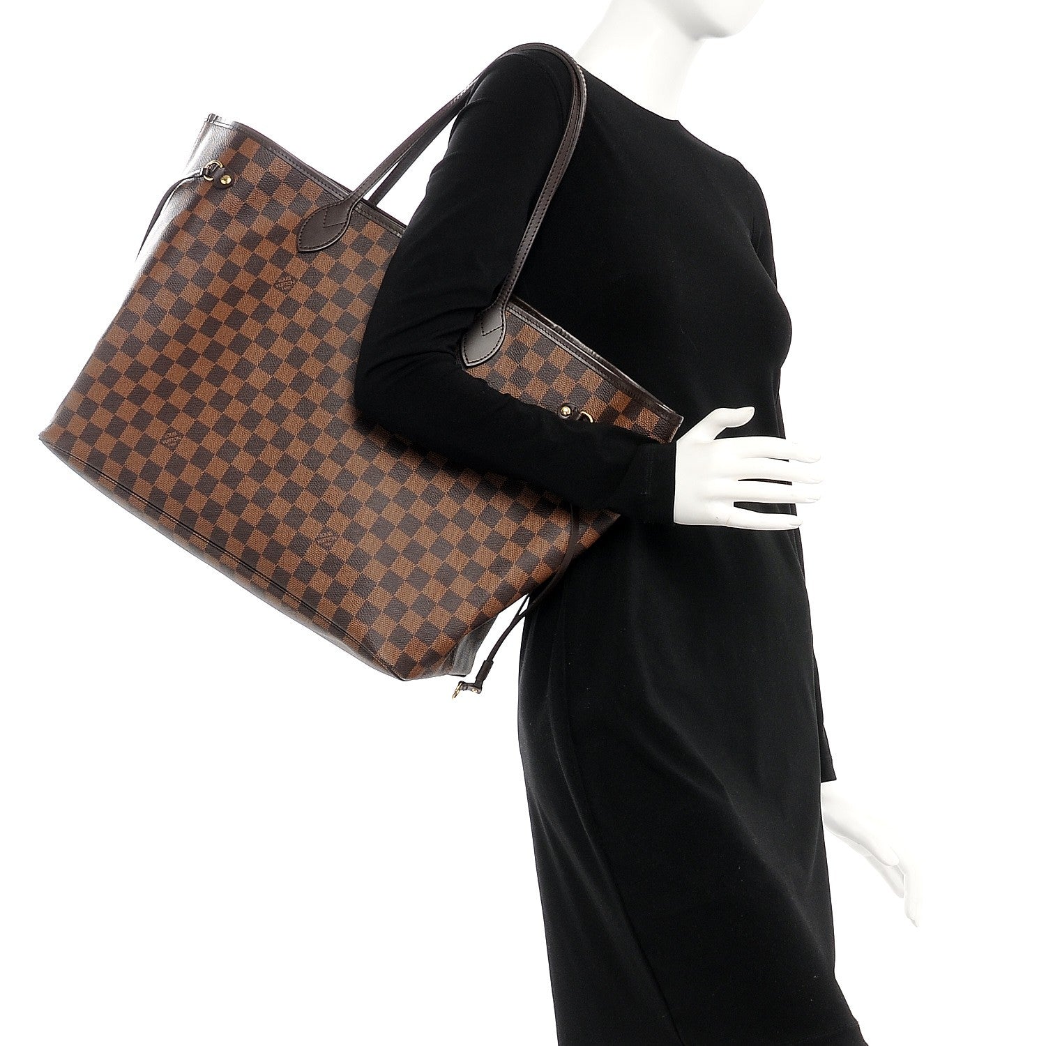 Louis Vuitton Damier Ebene Neo Neverfull GM 2 of 12