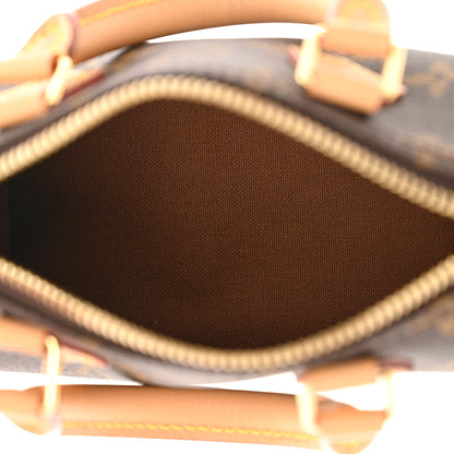 Louis Vuitton Monogram Nano Speedy Bandouliere 5 of 10