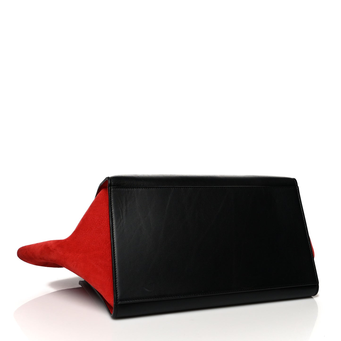 Bullhide Calfskin Medium Tri-Color Trapeze Carmin