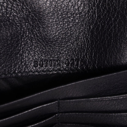 Gucci Guccissima Continental Zip Wallet Black 7 of 8