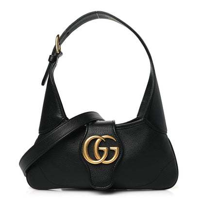 Gucci Goatskin Small GG Aphrodite Shoulder Bag Black 1 of 10