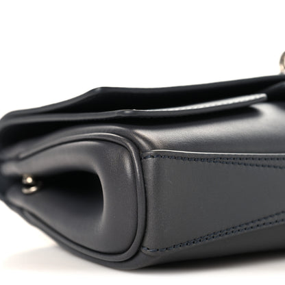 Balenciaga Smooth Calfskin Small Bel Air Clutch On Strap Grey 8 of 9