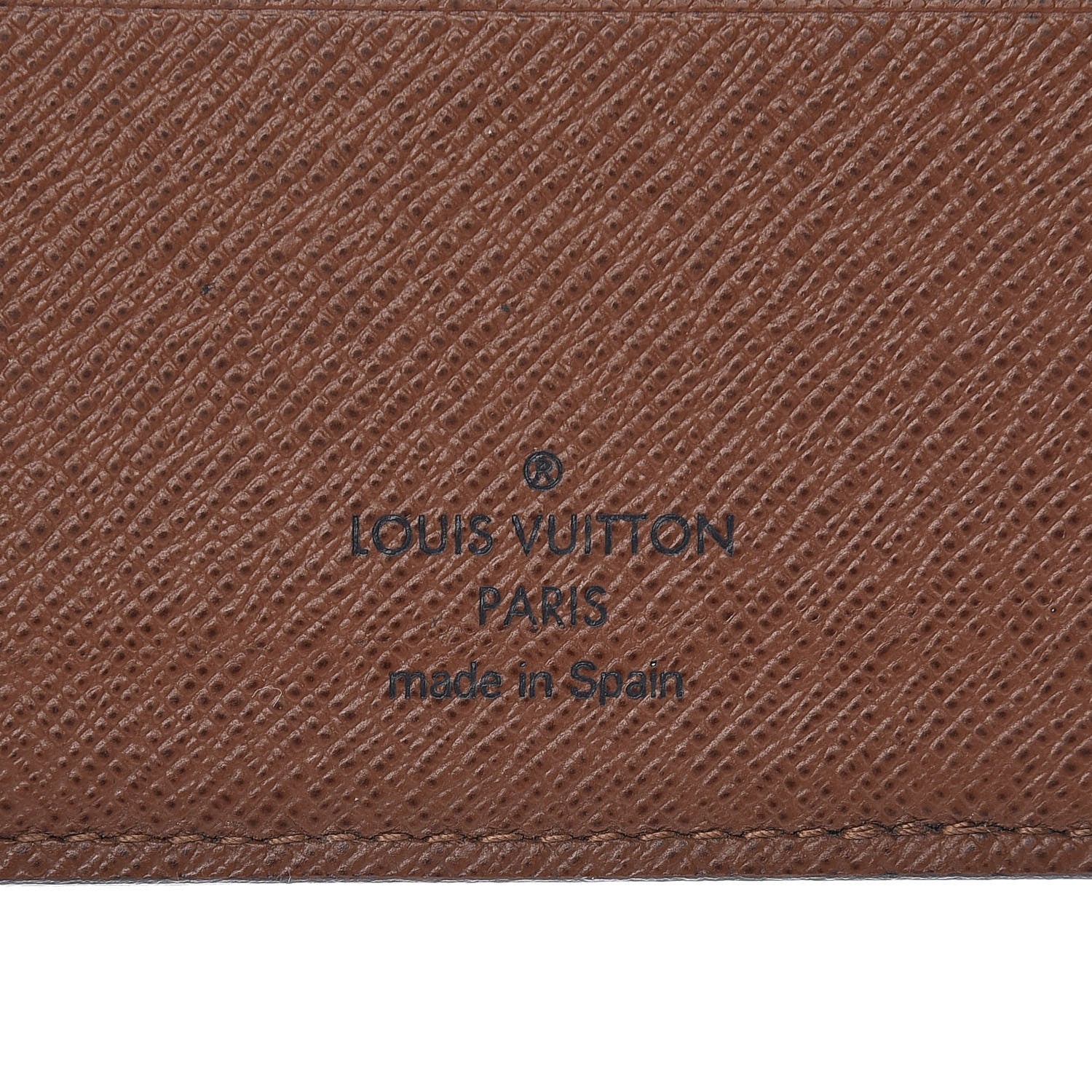 Louis Vuitton Monogram Mens Porte-Billets 3 Card Billfold Wallet 6 of 9
