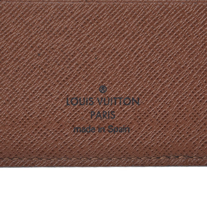 Louis Vuitton Monogram Mens Porte-Billets 3 Card Billfold Wallet 6 of 9