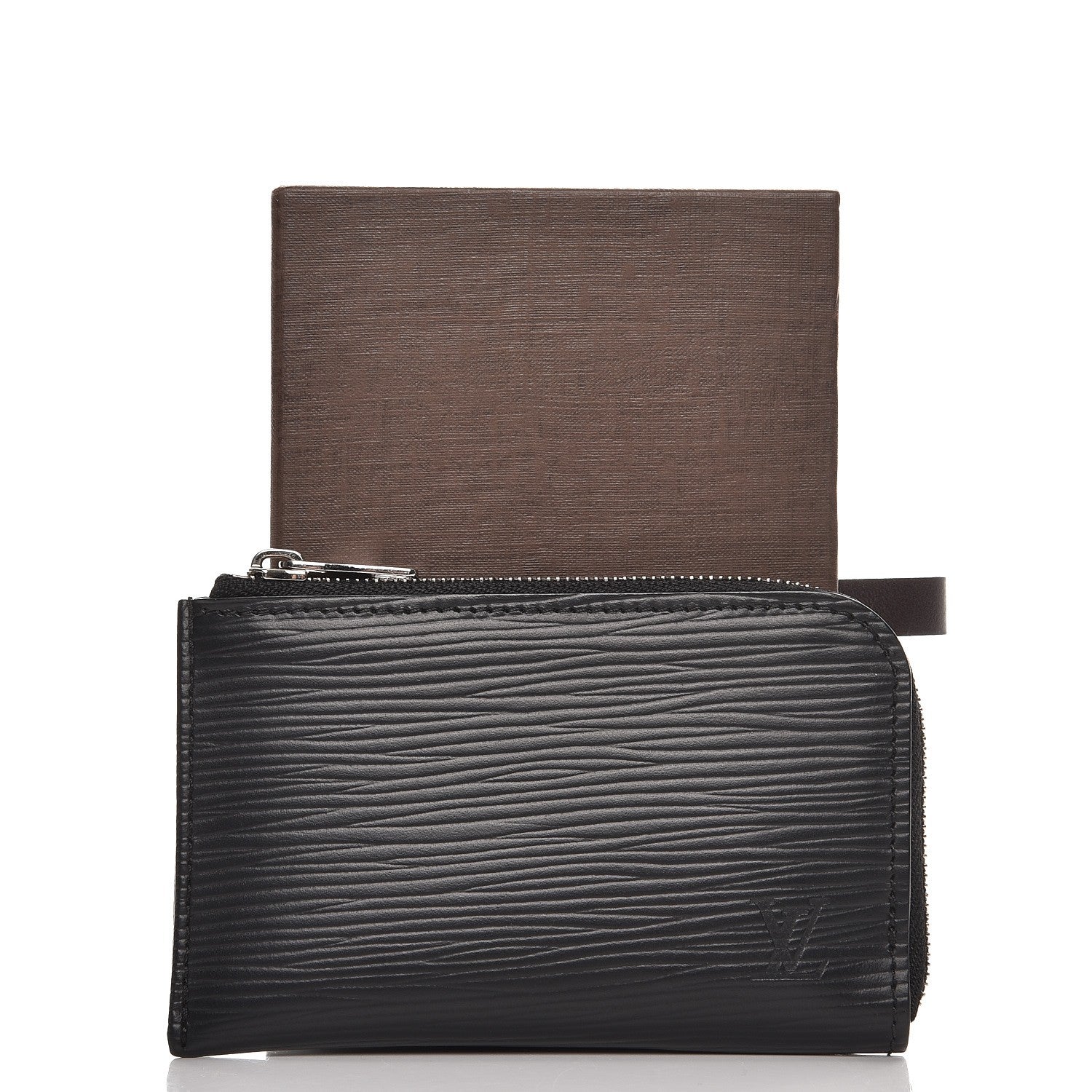 Louis Vuitton Epi Coin Purse Black 6 of 6