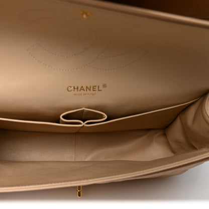 Chanel Caviar Quilted Jumbo Double Flap Beige Clair 5 of 12