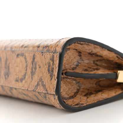 Gucci Snakeskin GG Mini Ophidia Chain Shoulder Bag Brown 10 of 10